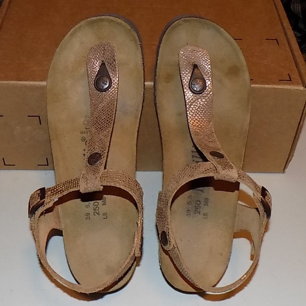 Birkenstock Papillio Ashley Royal Python Leather View 5